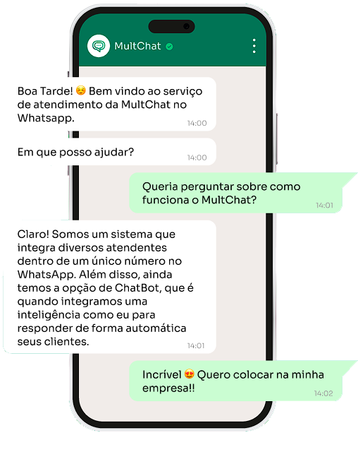 MultChat no celular